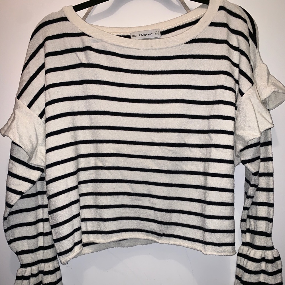 Zara striped top